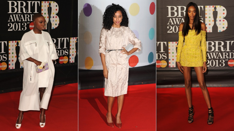Illustration for article titled Gowns Were Sexy, Chic and Shitshow Shiny at the Brit Awards